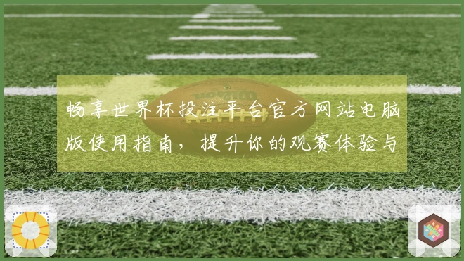 畅享世界杯投注平台官方网站电脑版使用指南,提升你的观赛体验与玩法技巧