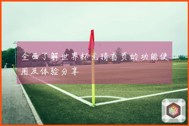 全面了解世界杯竞猜首页的功能使用及体验分享